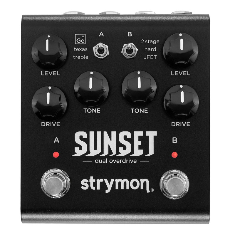 Strymon Limited Midnight Edition Sunset Dual Overdrive Effect Pedal