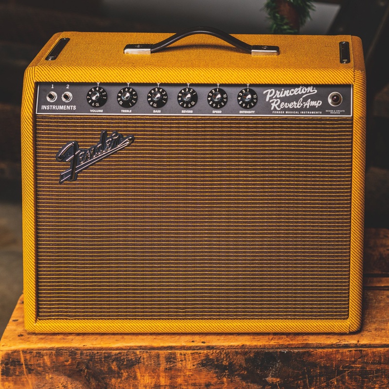 2019 Fender FSR Limited Tweed Princeton Reverb w/ Eminence 12" Speaker - Used