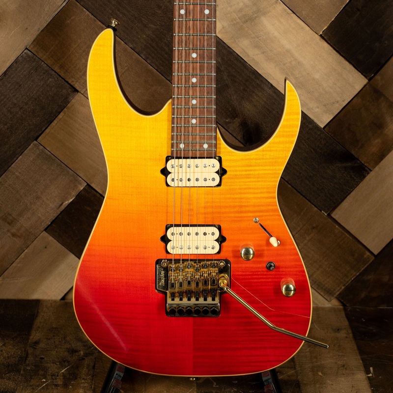 2020 Ibanez RG420HPFM RG Electric Guitar, Autumn Lead Gradiation - Used