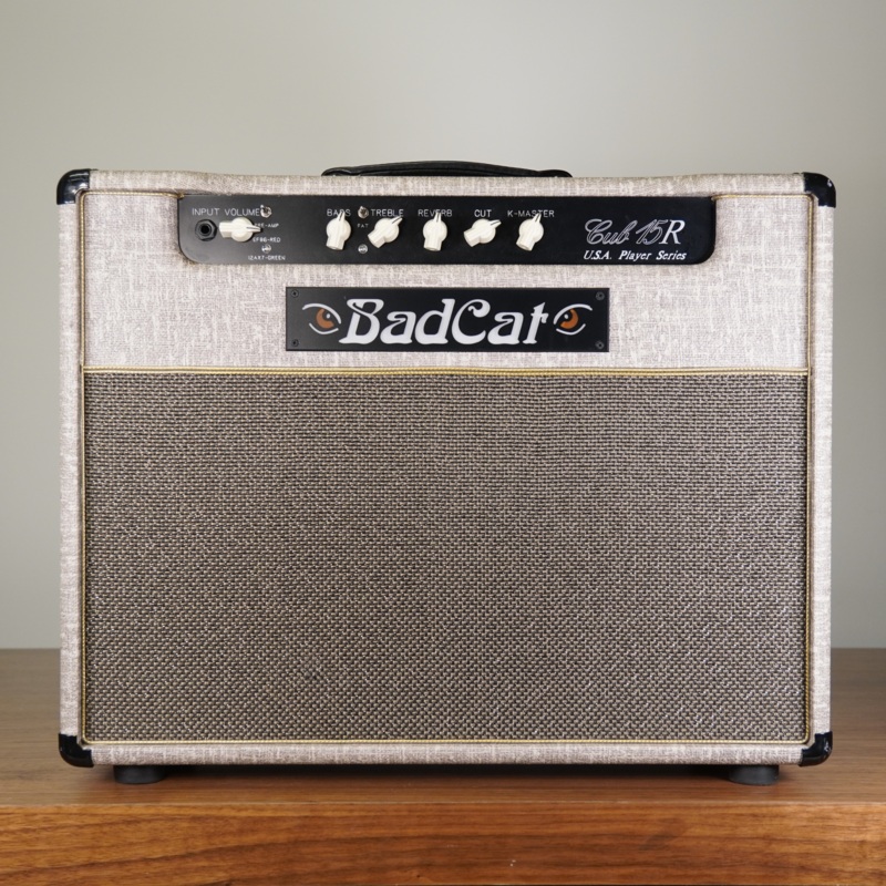 Bad Cat Cub 15R USA Player Series Fawn with Cover & Footswitch - Used