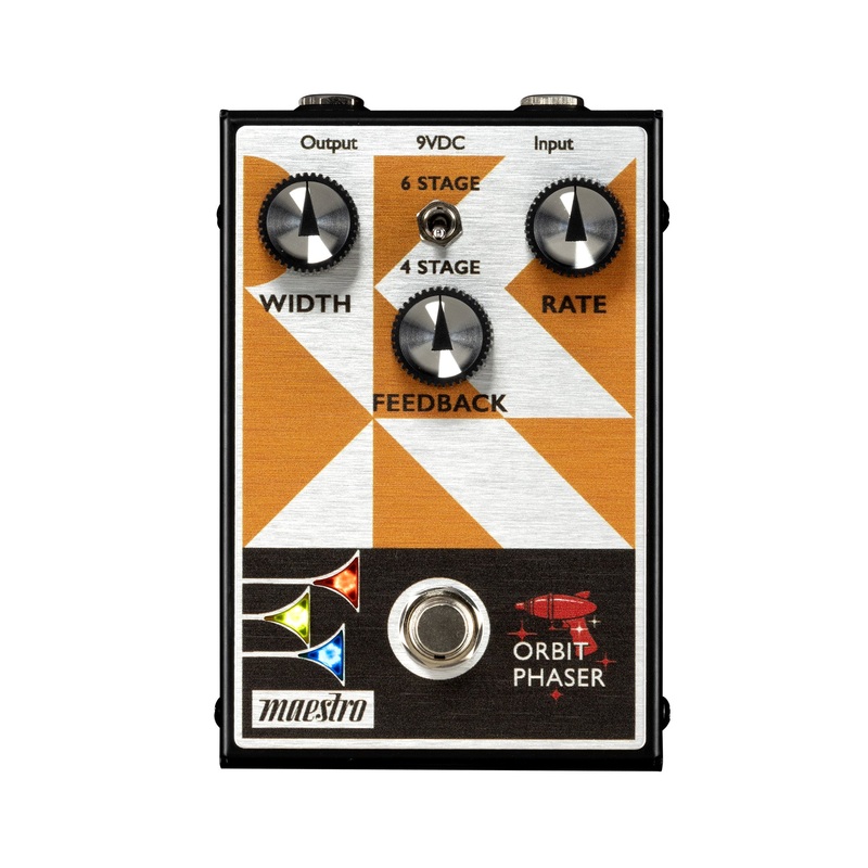 Maestro Orbit Phaser Effect Pedal