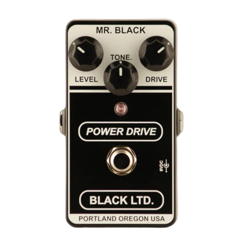 Mr. Black Black LTD Power Drive Overdrive Effect Pedal