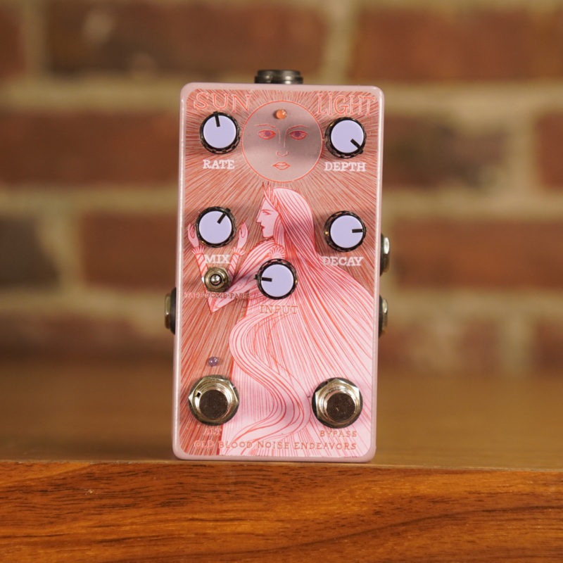 Old Blood Noise Sunlight Dynamic Reverb Effect Pedal With Box - Used