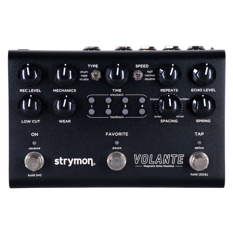 Strymon Midnight Edition Volante Magnetic Echo Machine Effect Pedal