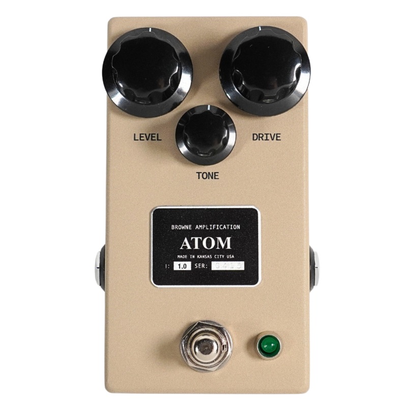 Browne Amplification The Atom Nashville Drive Effect Pedal