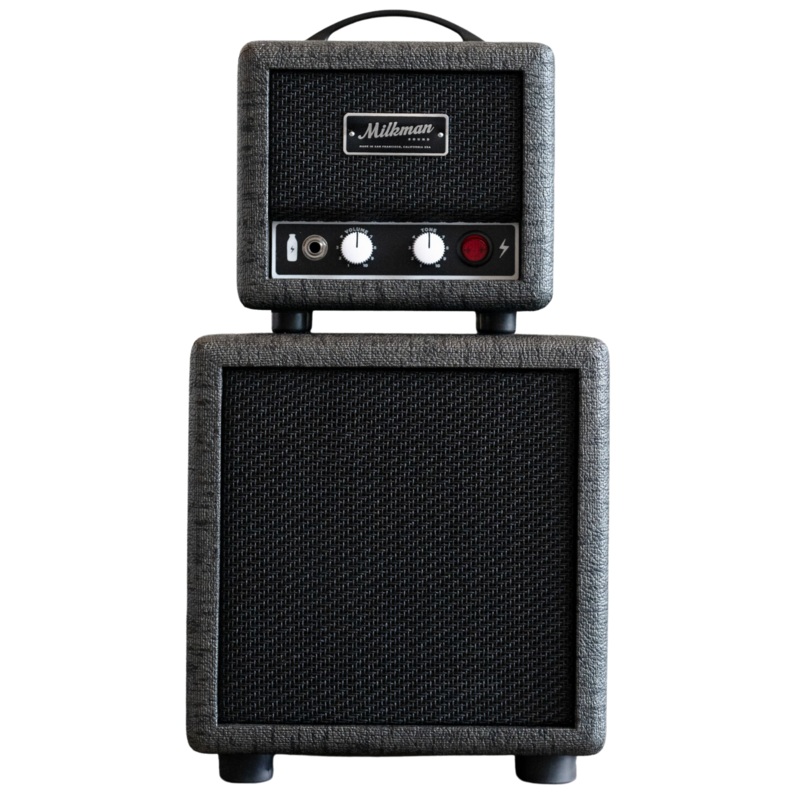 Milkman Sound 5-Watt Mini Stack Guitar Amplifier Head and Cabinet in Blackened Tuna