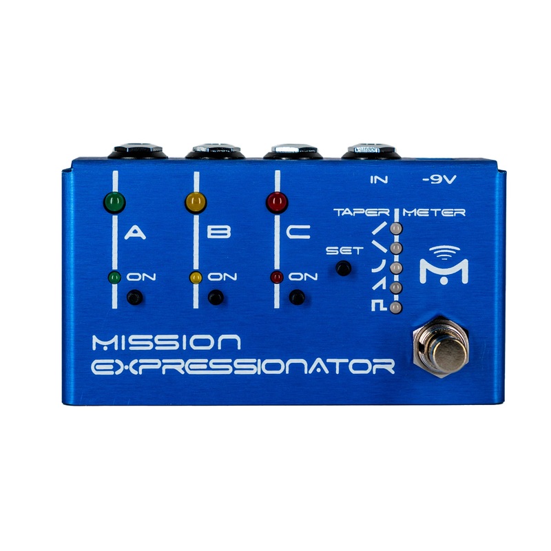 Mission Engineering Expressionator Multi-Expression Controller, Brushed Anodized Blue