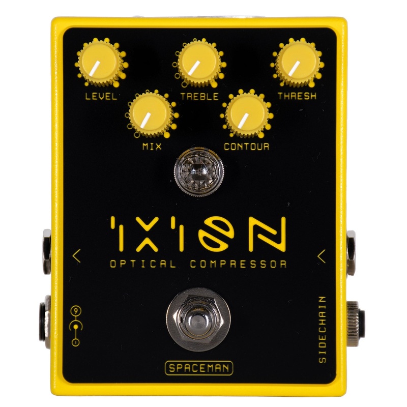 Spaceman Ixion Optical Compressor Effect Pedal, Yellow