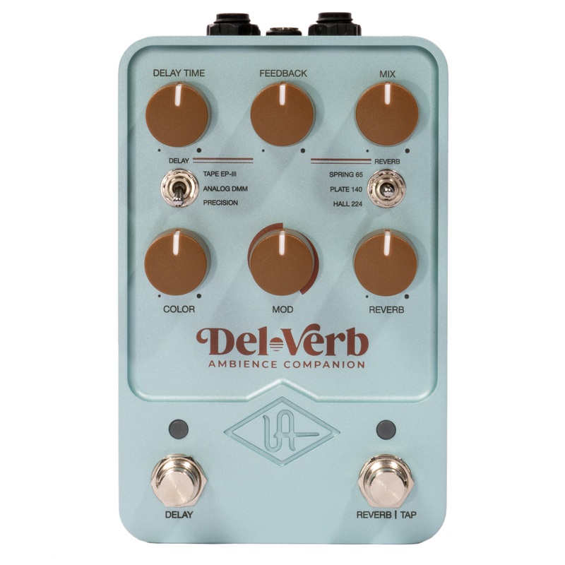 Universal Audio Del-Verb Ambience Companion Stereo Effect Pedal