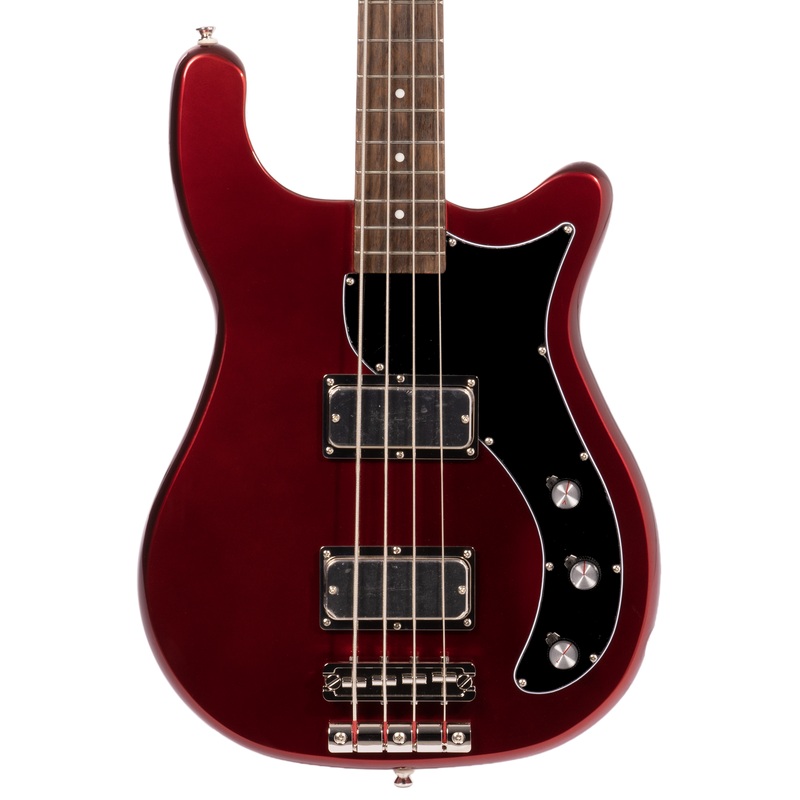 Epiphone Embassy Bass Guitar, Sparkling Burgundy