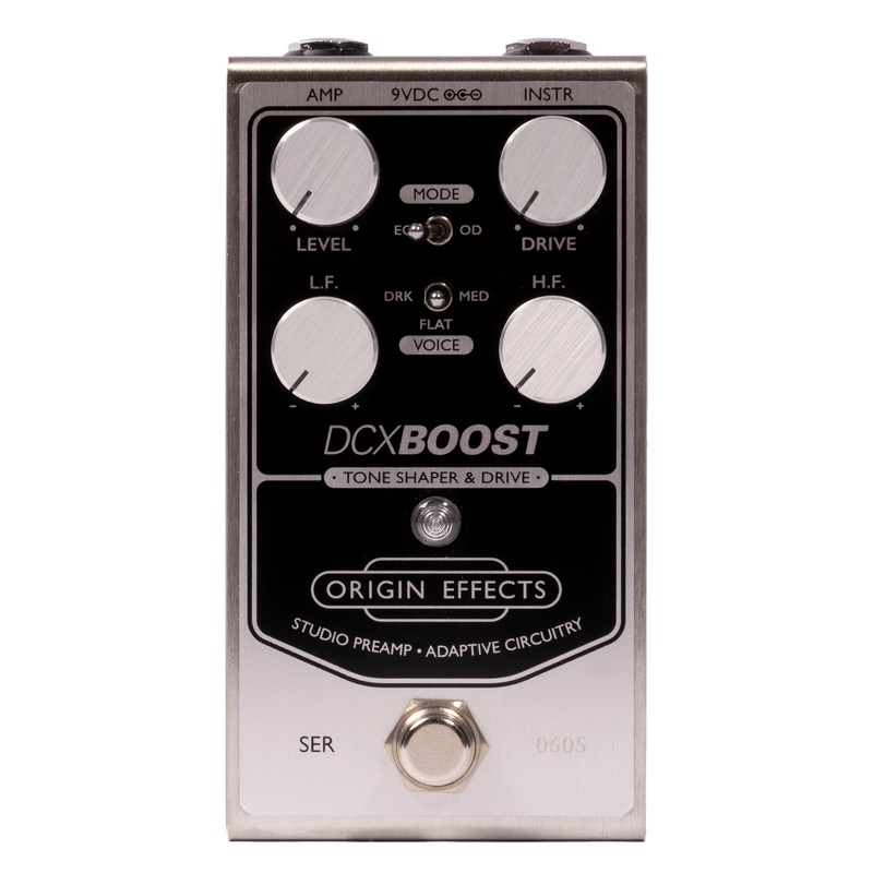 Origin Effects DCX Boost Tone Shaper and Drive Guitar Pedal