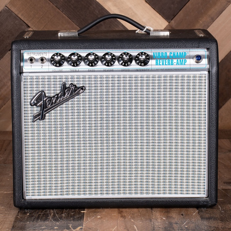 2021 Fender '68 Custom Vibro Champ Reverb Tube Combo Amplifier - Used
