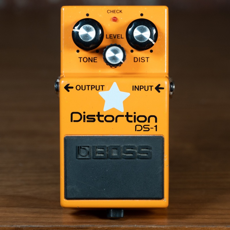 Boss DS-1  Electric Guitar Pedal Lazy Eye Low Gain Mod - Used