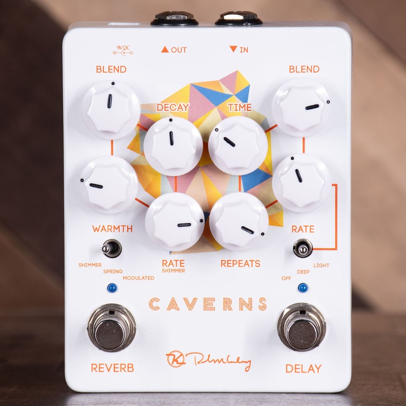 Keeley Caverns V2 Delay/Reverb Effect Pedal with Original Box - Used