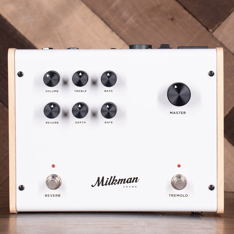 Milkman Sound The Amp 50 Guitar Amplifier Pedal, White with Original Box, 50 Watts