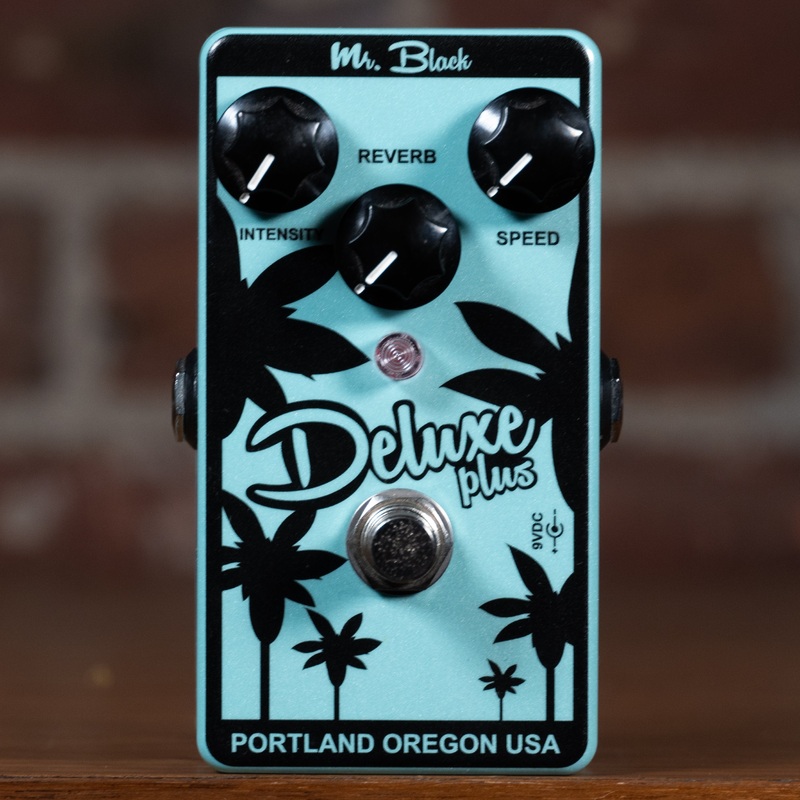 Mr. Black DeluxePlus Reverb Vibrato Effect Pedal - Used