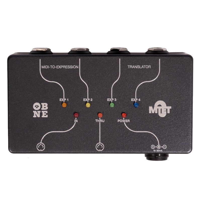 Old Blood Noise Endeavors MTET MIDI To Expression Translator Utility Pedal