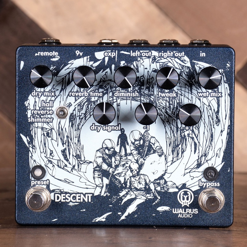 Walrus Audio Descent Reverb/Octave Machine Effect Pedal - Used