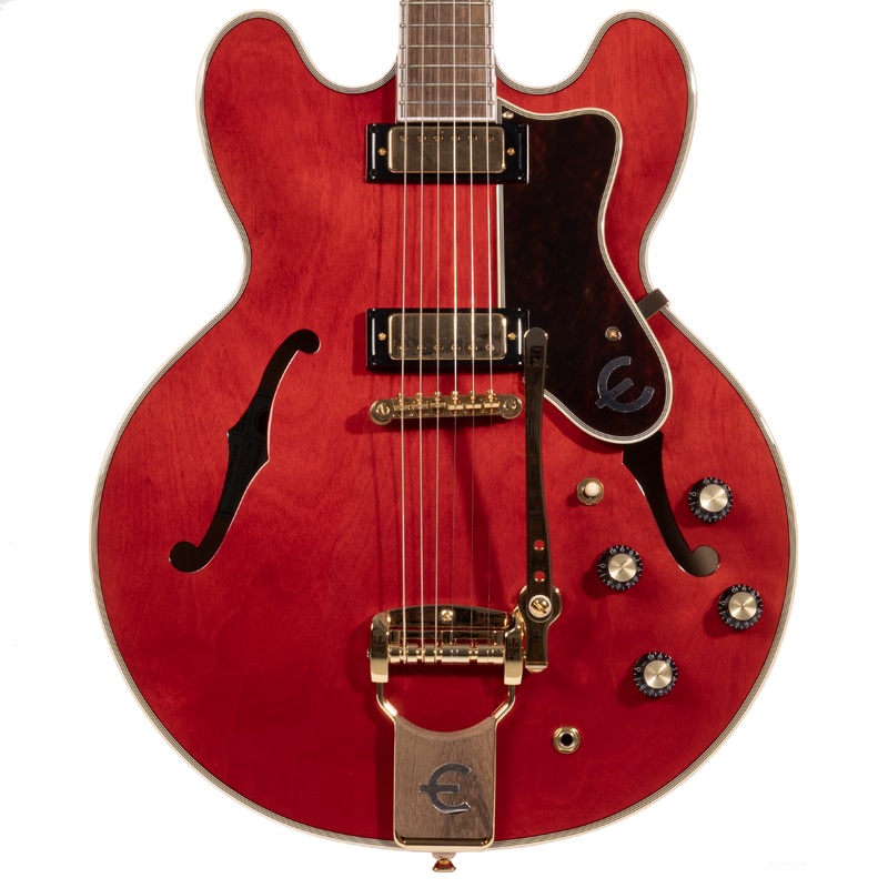 Epiphone 150th Anniversary Limited Edition Sheraton Electric Guitar, Cherry w/ Hard Case