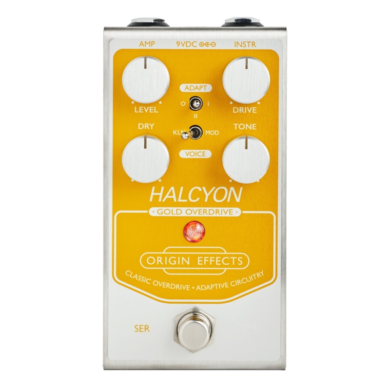 Origin Effects Halcyon Gold Overdrive Effect Pedal
