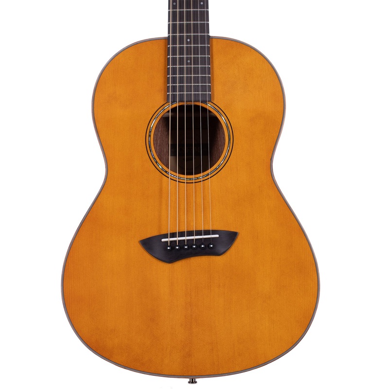 Yamaha CSF3M Parlor Acoustic Guitar, Spruce/Mahogany, Vintage Natural