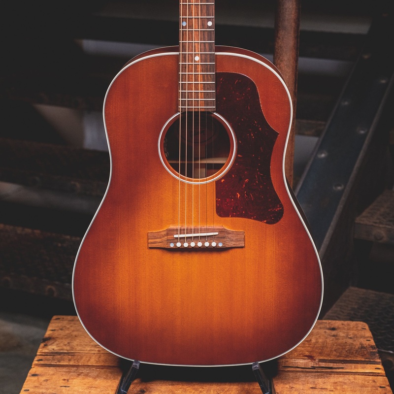 2022 Gibson J-45 Faded 50s Faded Sunburst Acoustic Guitar w/ OHSC - Used