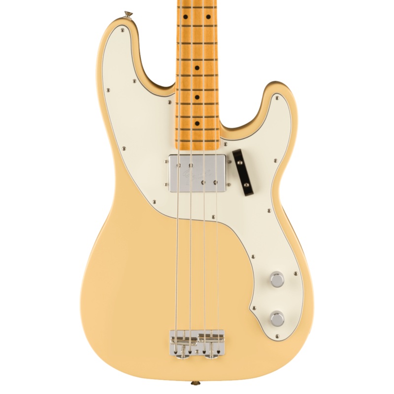 Fender Vintera II 70s Telecaster Bass Guitar, Maple Fingerboard, Vintage White