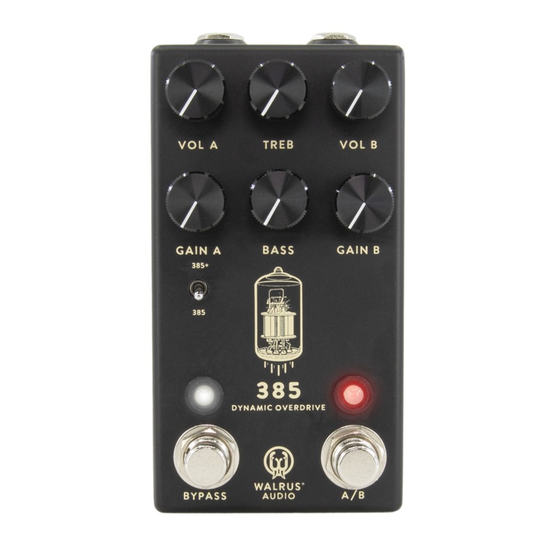 Walrus Audio 385 Overdrive MKII Effect Pedal, Black
