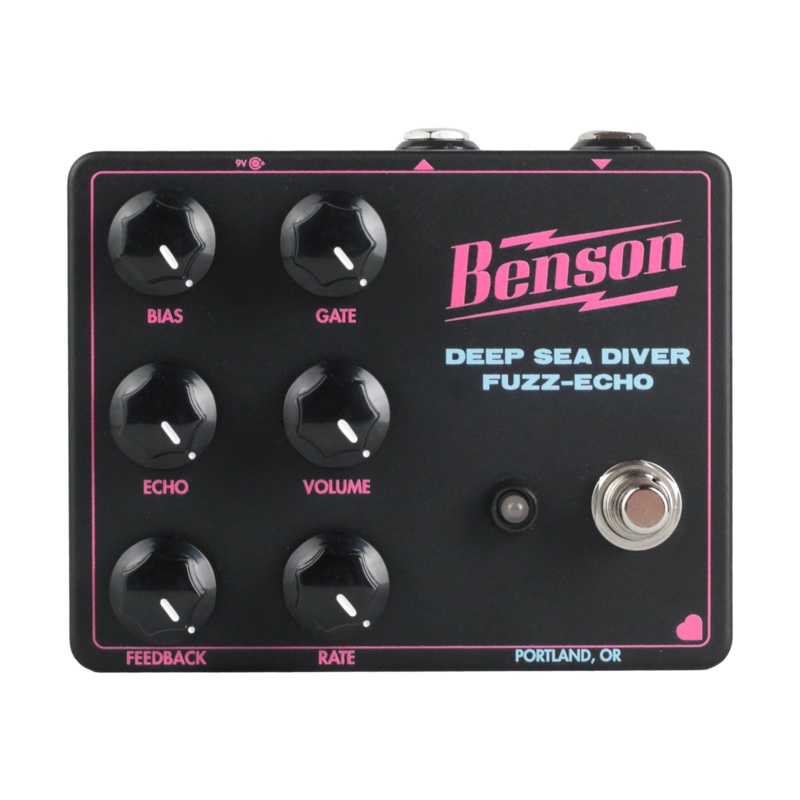 Benson Amps Deep Sea Diver Fuzz-Echo Fuzz/Delay Effect Pedal