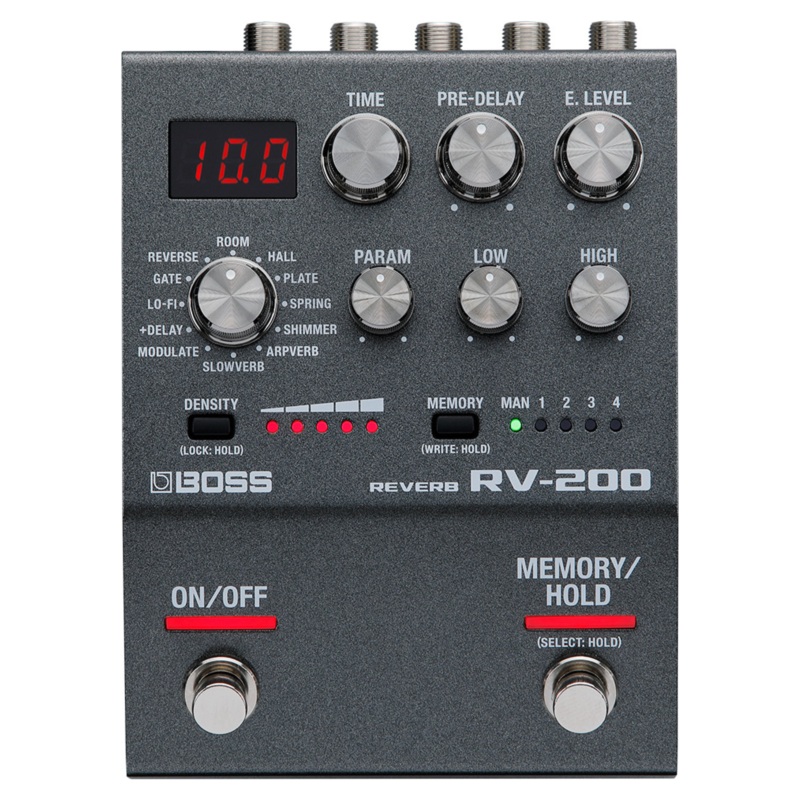 Boss RV-200 Reverb Effect Pedal