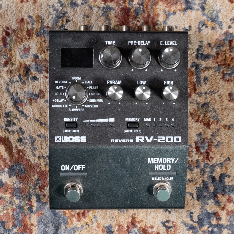 Boss RV-200 Reverb Effect Pedal w/Box - Used