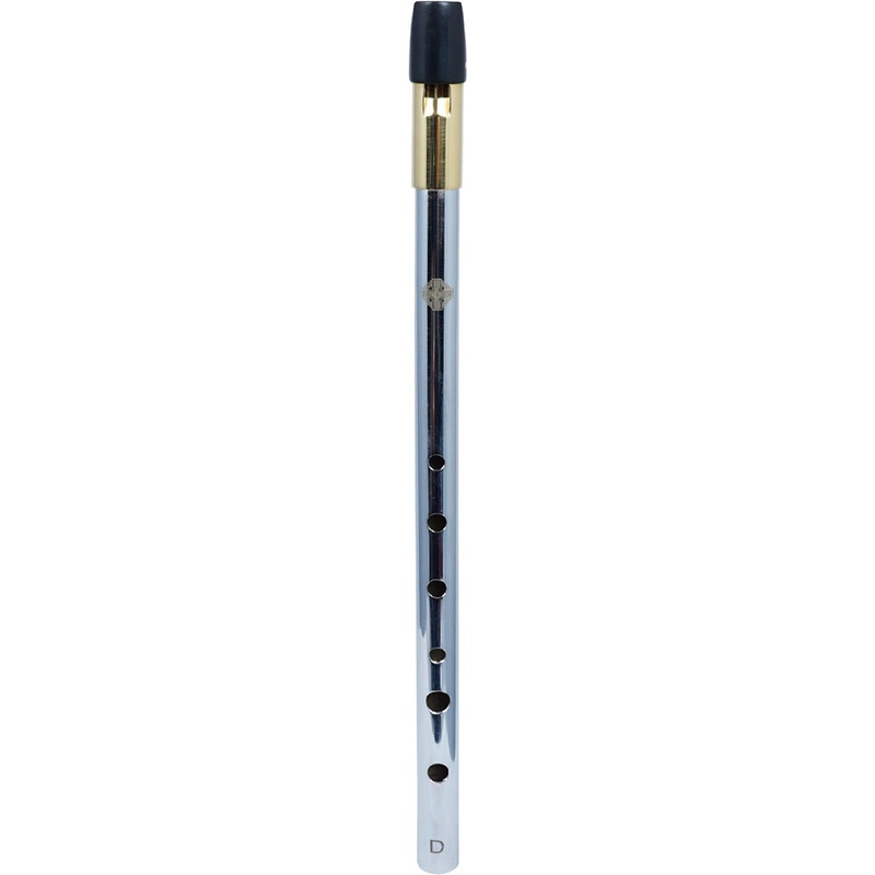 Glenluce High D Whistle. Chrome Finish