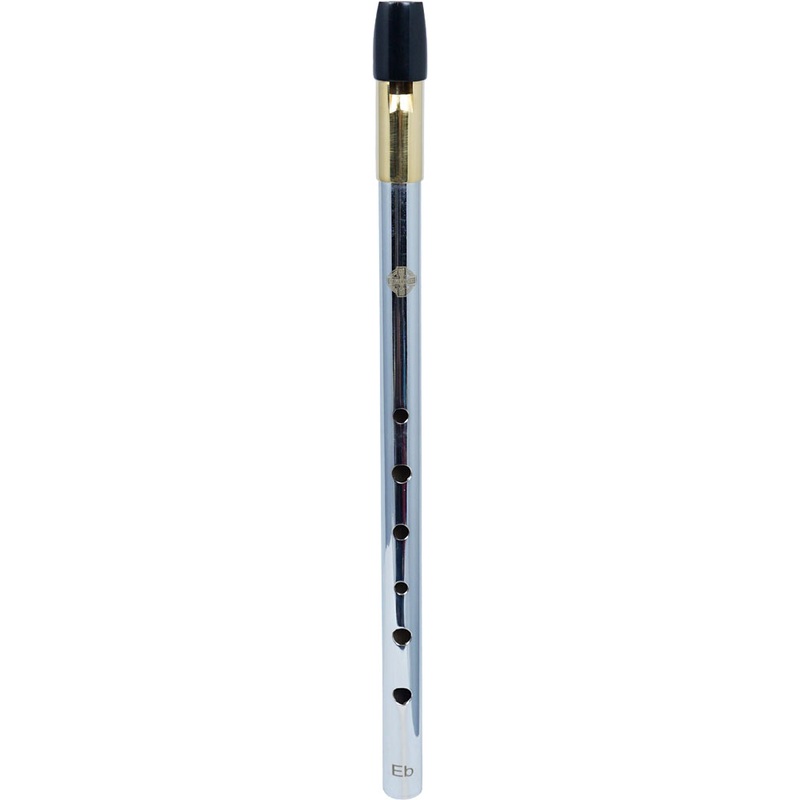 Glenluce High Eb Whistle. Chrome Finish
