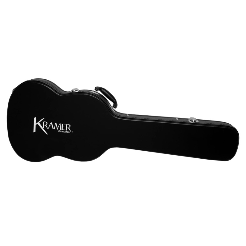 Kramer Assault Hard Shell Case, Classic 3-Side Headstock
