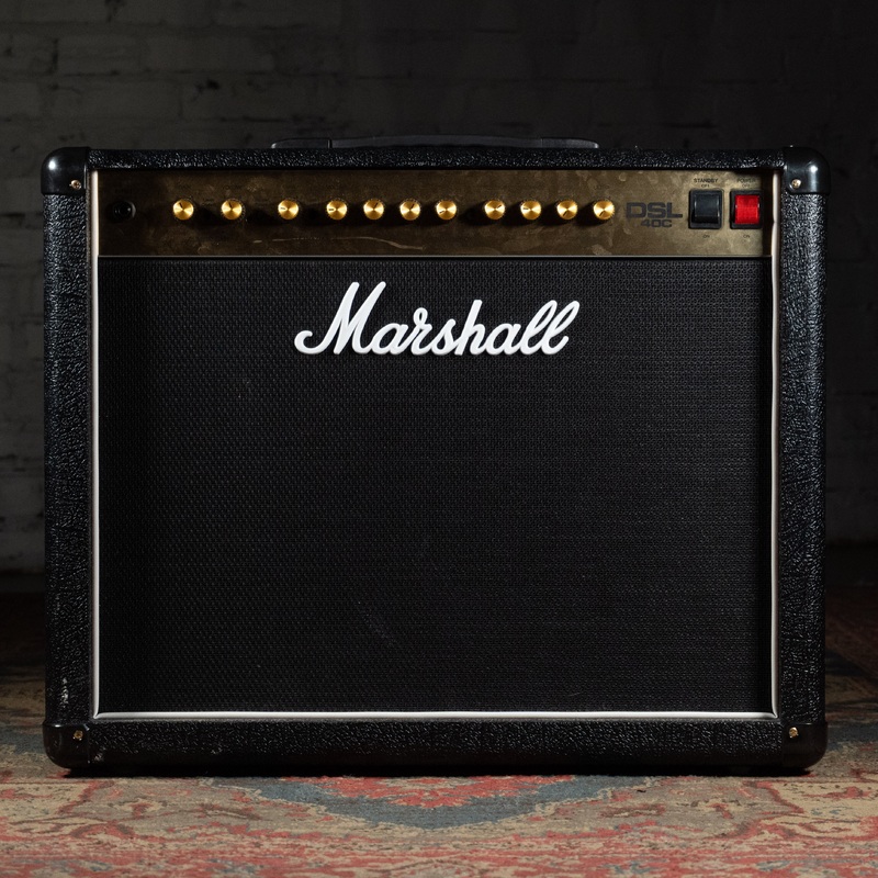 Marshall DSL40C 40W 1 x 12 Combo Guitar Amplifier w/ Footswitch - Used
