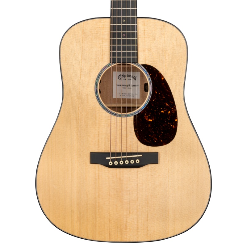 Martin D Junior E Acoustic-Electric Guitar, Spruce/Sapele, Natural