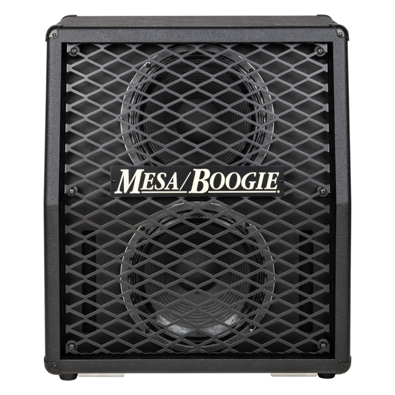 Mesa Boogie Split Back 2x12" Guitar Amplifier Cabinet, Black Bronco/Black Metal Grille
