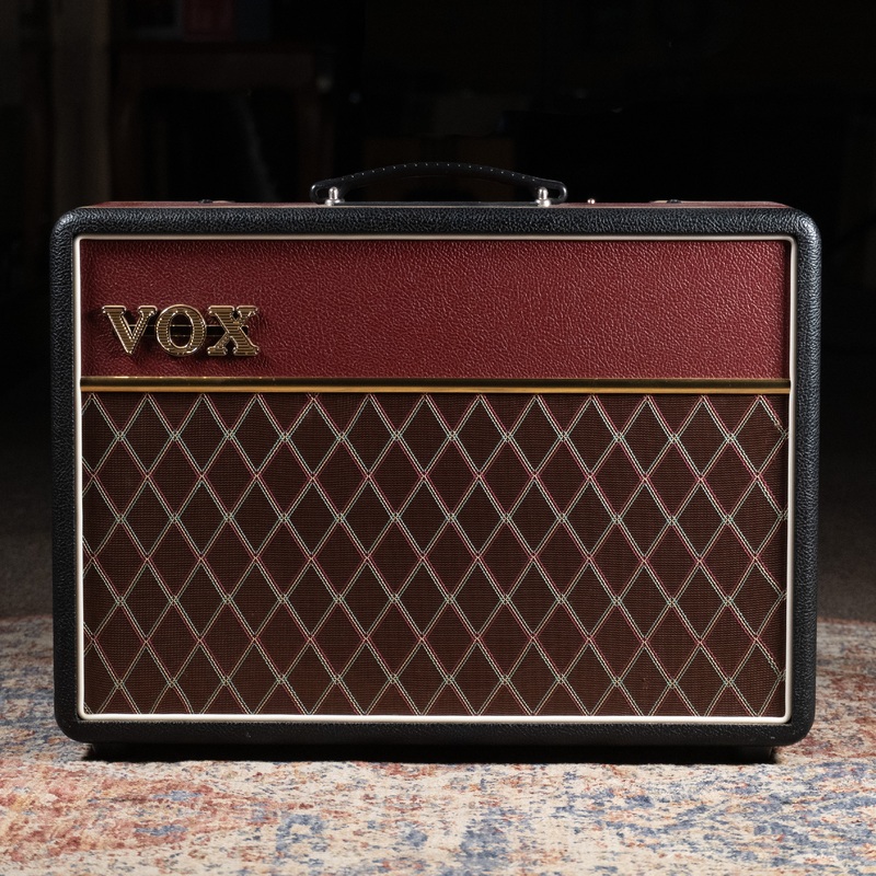Vox AC10C1-TTBM 1 x 10 Combo Guitar Amplifier, Two-tone Black/Maroon - Used