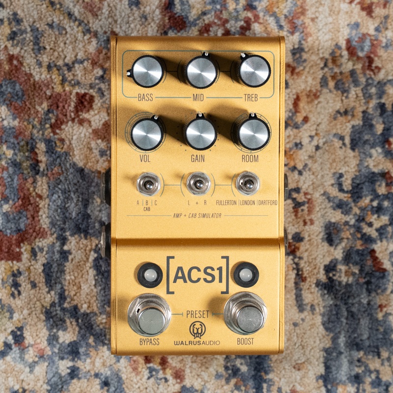 Walrus Audio ACS1 Amp and Cab Sim Effect Pedal w/ Box - Used