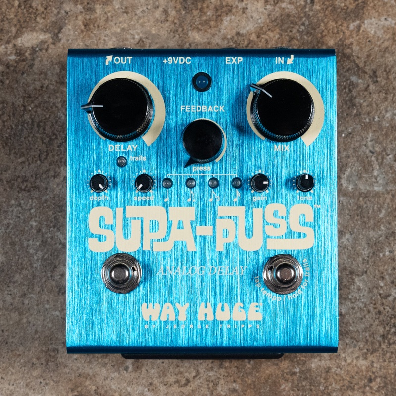 Way Huge Supa Puss Analog Delay Effect Pedal w/ Box - Used