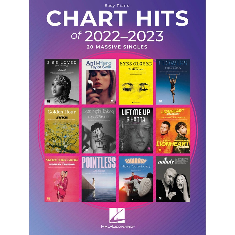 CHART HITS OF 2022-2023 EASY PIANO