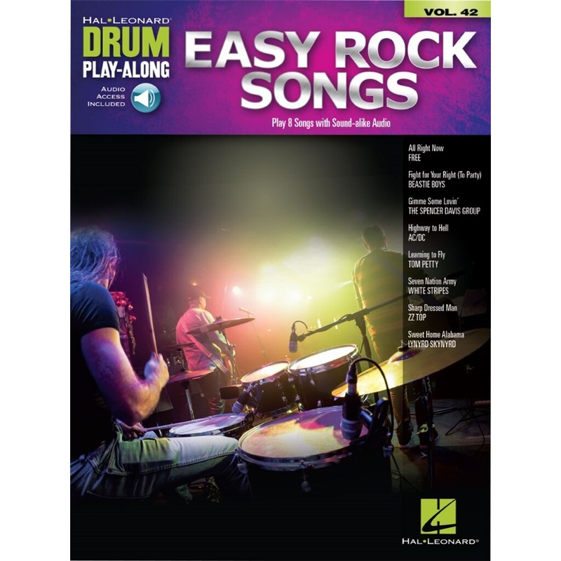 EASY ROCK SONGS DRUMS