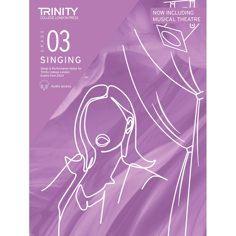 Trinity Singing Exam Pieces Grade 3 from 2023