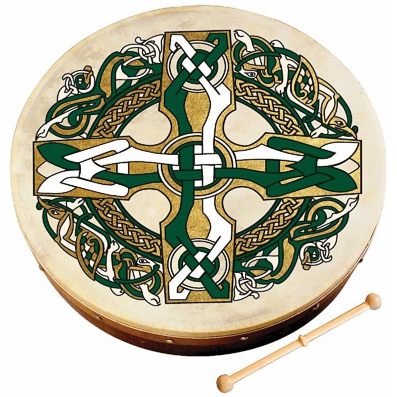 Waltons Bodhran Pack 15" Gaelic Cross