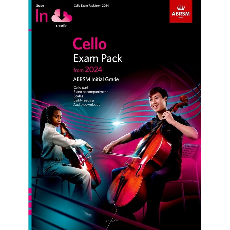 ABRSM Cello Exam Pack from 2024 Initial Grade