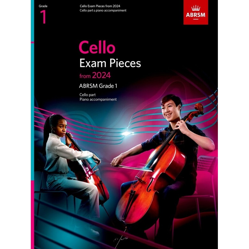 ABRSM Cello Exam Pieces from 2024 Grade 1 Score & Part