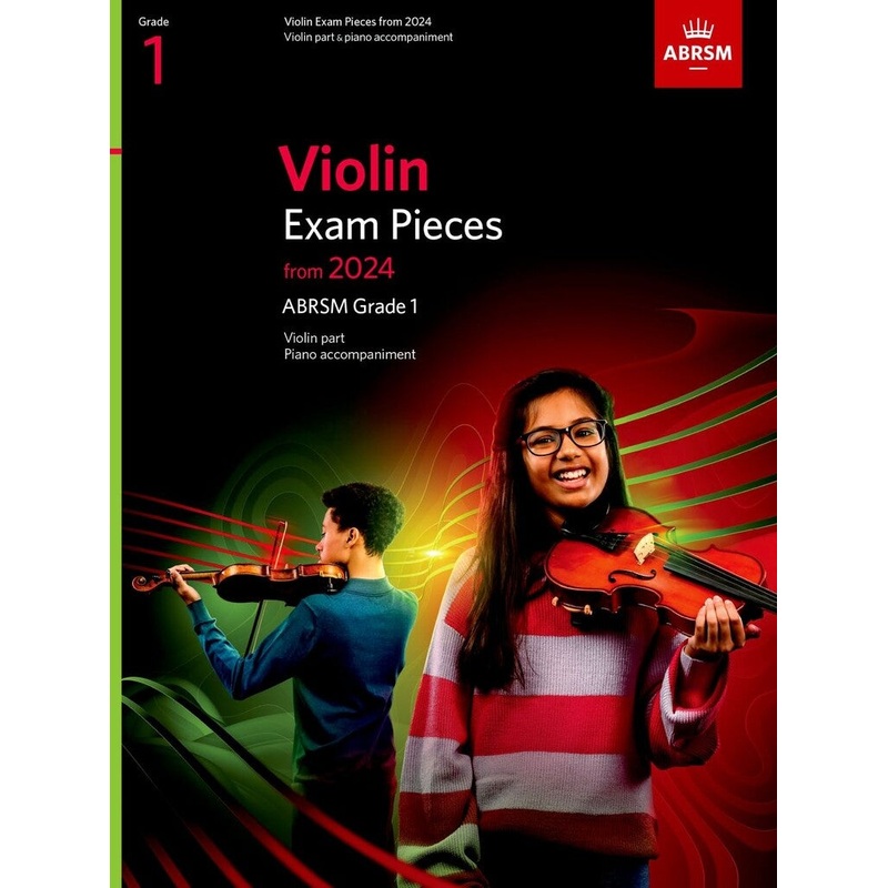 ABRSM Violin Exam Pieces from 2024 Grade 1 Score & Part