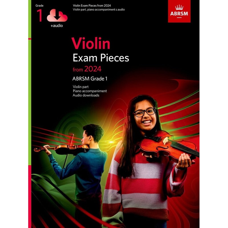 ABRSM Violin Exam Pieces from 2024 Grade 1 Score Part & Audio