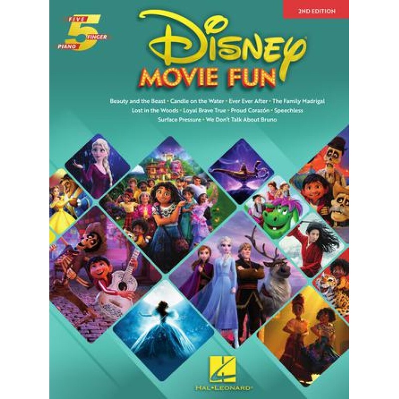 DISNEY MOVIE FUN 2ND EDITION PIANO SOLO