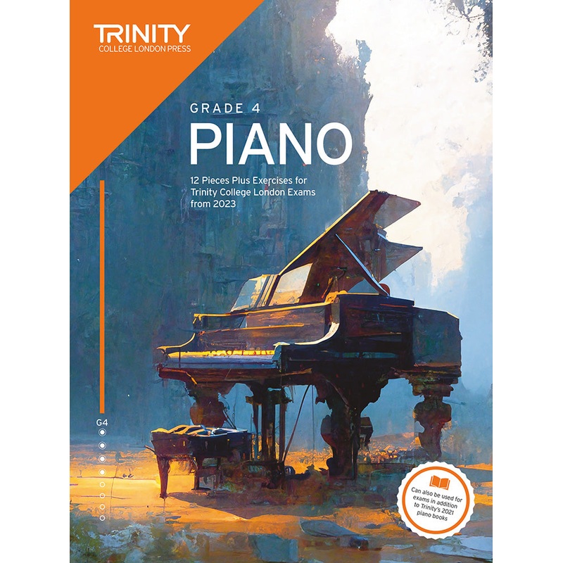 Trinity College Piano Grade 4 Exam Pieces Plus Exercises from 2023